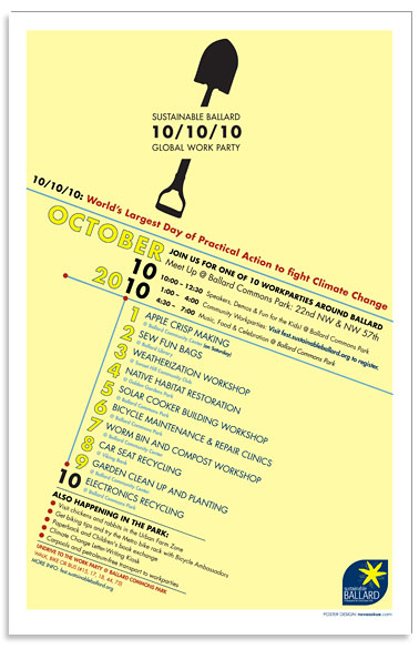 sustainable ballard 10 10 10 poster